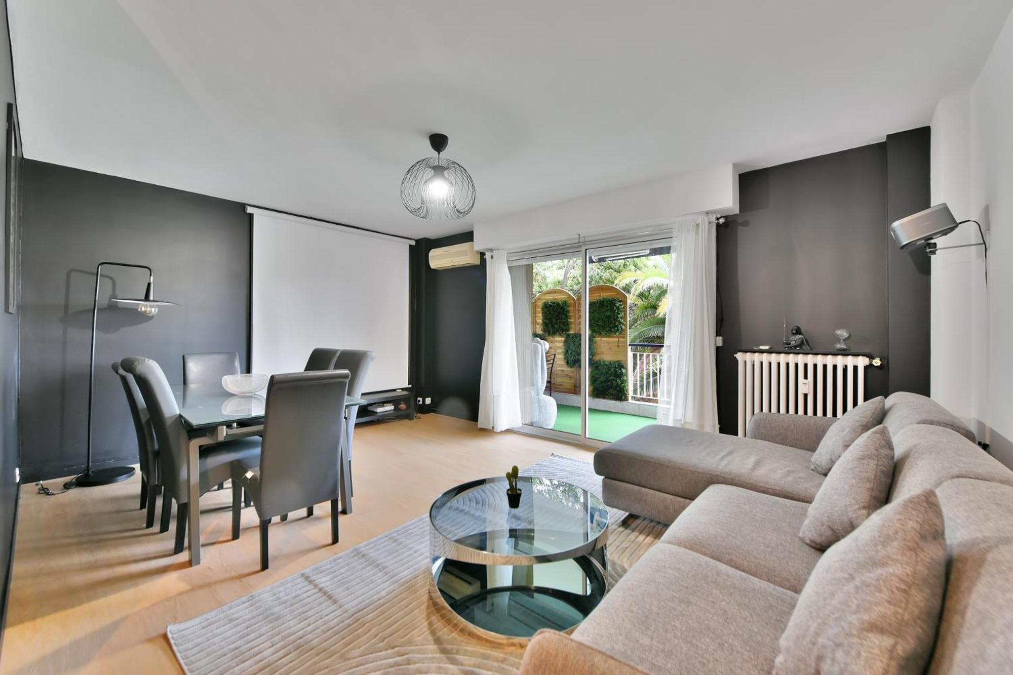 Le Sun Valley - Videoprojecteur Et Terrasse Zen Cannes Exterior foto